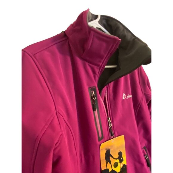 Olumbus C Girls Size XL Pink Ski Snow Jacket Full Zip - Picture 4 of 10